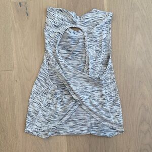lululemon open back tank